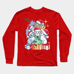 Cute Christmas Art #13 Long Sleeve T-Shirt